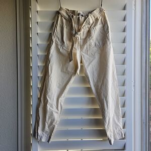 ZARA Tie Belt Trouser Pants